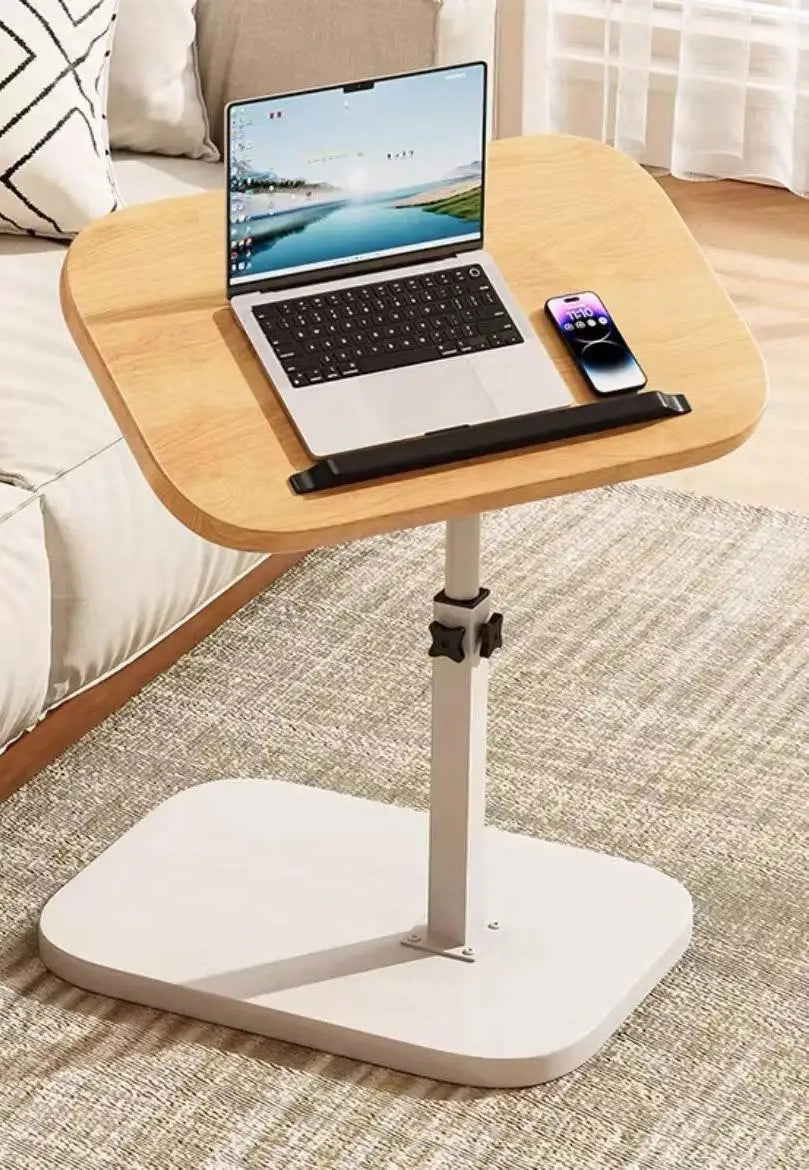 Dormitory Bedside Table Household foldable Mobile Lift Computer Desk Portable livingroom side table Bedroom Lazy Laptop Desk