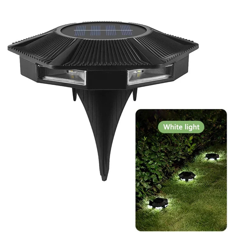 Super Bright Solar LED Ground Lamp Outdoor Garden Courtyard Pathway Lawn Decoration Buried Lamp IP65 Waterproof Atmosphere Light