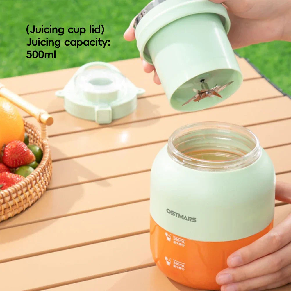 USB Rechargeable Portable Blender Cup 800ml Leakproof Tritan Material for Travel & Fitness Kitchen Appliances Kitchen Tools