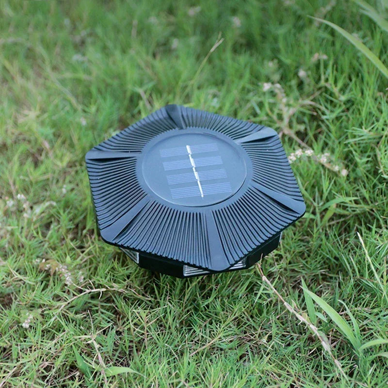 Super Bright Solar LED Ground Lamp Outdoor Garden Courtyard Pathway Lawn Decoration Buried Lamp IP65 Waterproof Atmosphere Light