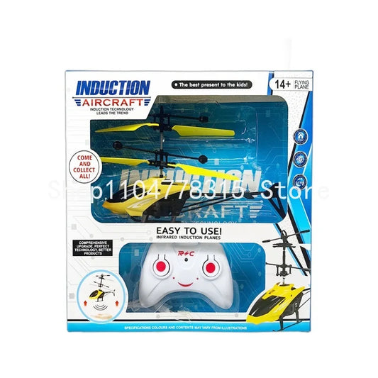 Remote Control + Sensor Dual-mode Aircraft Training Institution Children's Gift