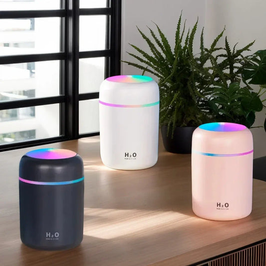 Portable USB Ultrasonic Aroma Diffuser Colorful Humidifier Cool Mist Maker Air Purifier for Home Car
